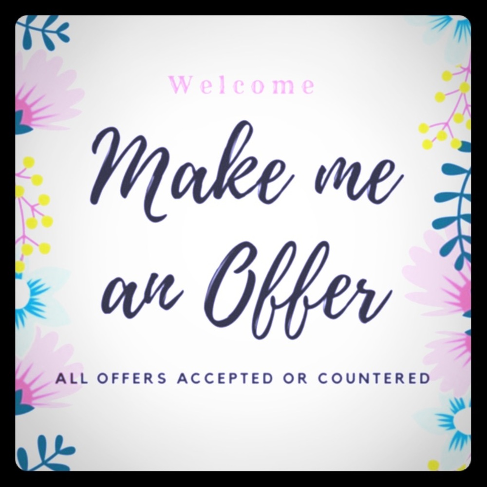 Make an offer! I will accept or counter